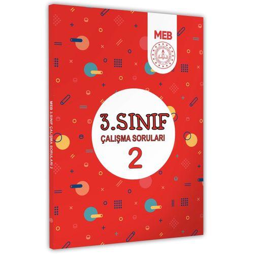 2025 MEB İlkokul 3 Sınıf Çalışma Soruları 2 Tüm Dersler Kazanım Pekiştirme Kitabı(Büyük Boy Renkli)