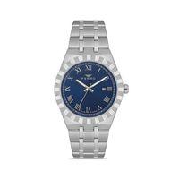 Ferro F11474A-A3 Quartz Çelik Gri Lacivert Kadran 41 mm Erkek Kol Saati