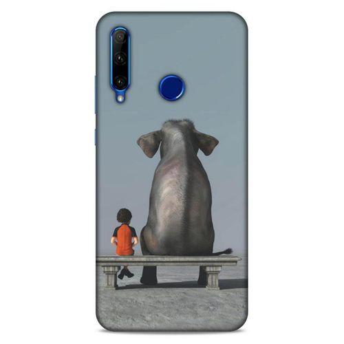Lopard Huawei Honor 20 Lite Uyumlu Kılıf Manipülasyon ☻ (38) Neo Hybrid Kılıf Desenli