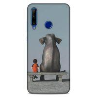 Lopard Huawei Honor 20 Lite Uyumlu Kılıf Manipülasyon ☻ (38) Neo Hybrid Kılıf Desenli