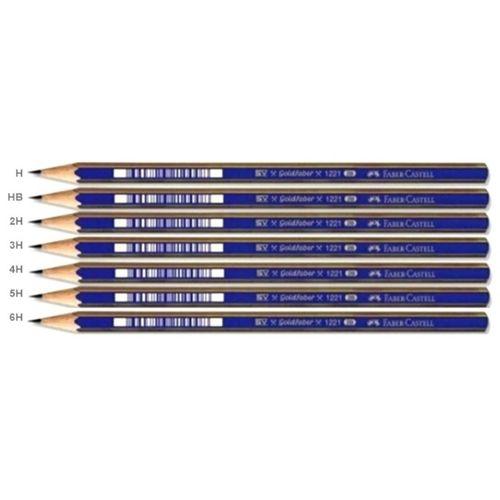 Faber Castell Dereceli Kurşun Kalem Resim Çizim Kalemi H,HB,2H,3H,4H,5H,6H 1erli 7 adet