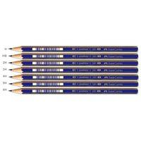 Faber Castell Dereceli Kurşun Kalem Resim Çizim Kalemi H,HB,2H,3H,4H,5H,6H 1erli 7 adet