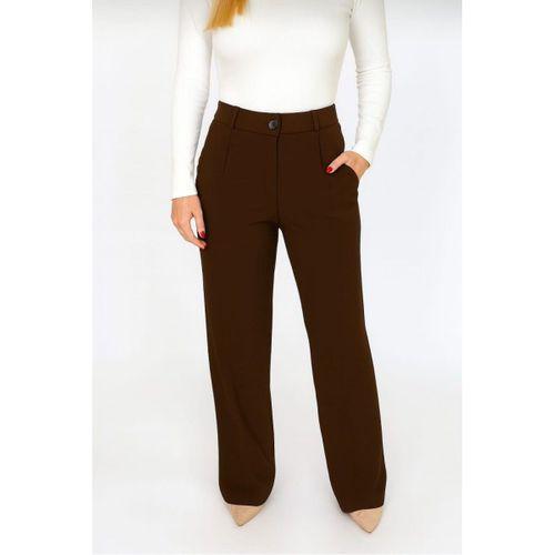 Kadın Yüksel Bel Full Likralı Palazzo Pantolon