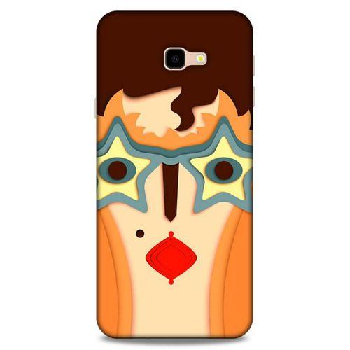 Lopard Samsung Galaxy J4 Plus Uyumlu Kılıf Soyut Sanat (2) Desenli Kabı