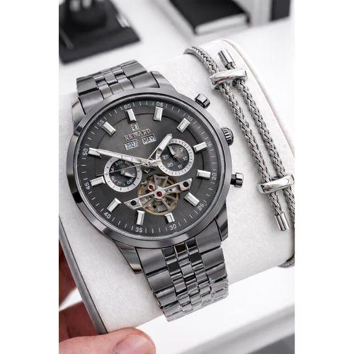 Reward 2 Yıl Garantili Otomatik Mekanizma İtalyan Bileklik Hediyeli Erkek Kol Saati W.147646.4