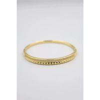 Taşlı Vip Bilezik - Altın