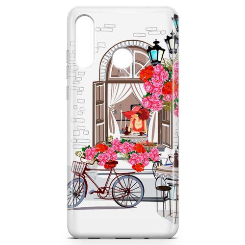 Huawei P30 Lite Kılıf Bisiklet Arka Kapak Koruma Desenli Full Koruyucu