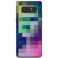 Lopard Samsung Galaxy Note 8 Uyumlu Kılıf PiXel (16) Kalın Kılıf Kare