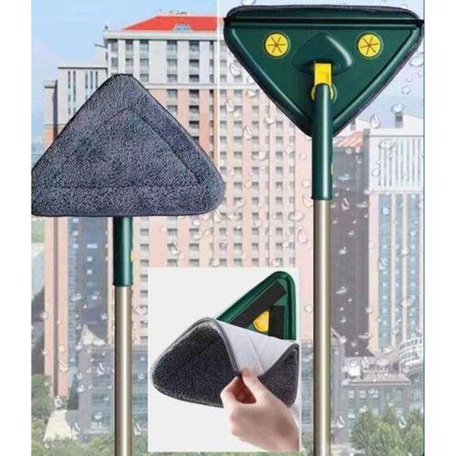 2 Bezli Üçgen Çek Çekli Mop Islak Mendil Uyumlu 150 cm
