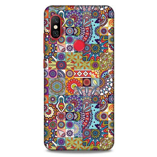 Ethnic Culture (25) Xiaomi Redmi Note 6 Pro Kılıf Silikon Kapak Desenli