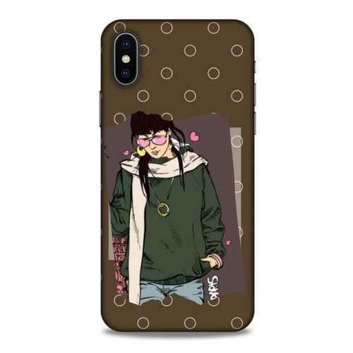 Sokak Modası 34 Apple Iphone X Kılıf Desenli Silikon