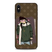 Sokak Modası 34 Apple Iphone X Kılıf Desenli Silikon