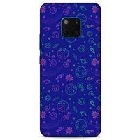 Spacex (36) Tema Glitter Kılıf Huawei Mate 20 Pro Kılıf