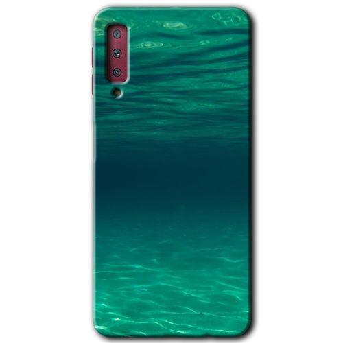 Galaxy A7 2018 Kılıf HD Desen Baskılı Arka Kapak - Derin Deniz