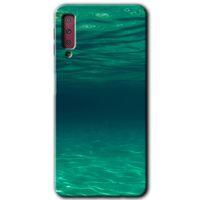 Galaxy A7 2018 Kılıf HD Desen Baskılı Arka Kapak - Derin Deniz