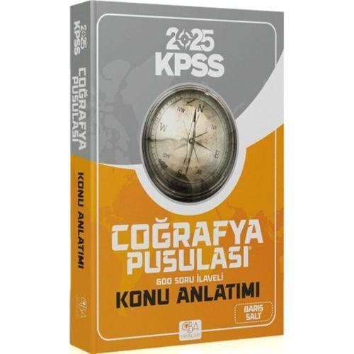 2025 KPSS Coğrafya Pusulası Konu Anlatımlı CBA Akademi