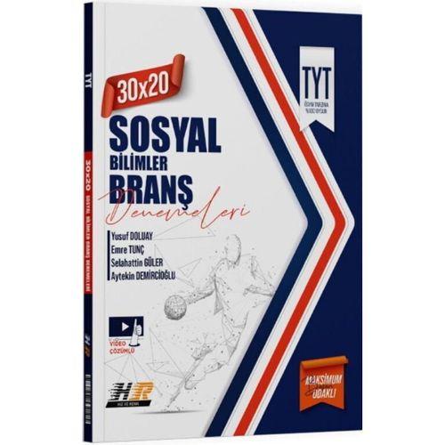 TYT Sosyal Bilimler 30 x 20 Denemeleri Hız ve Renk Yayınları