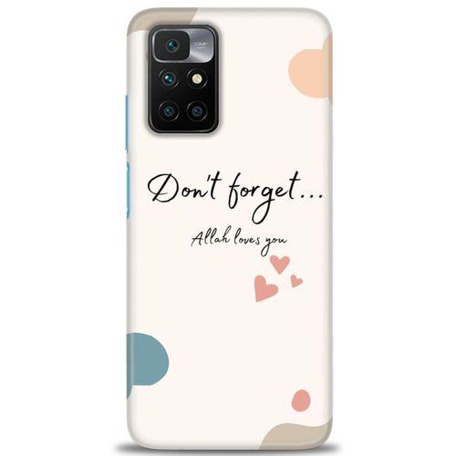 Xiaomi Redmi 10 Kılıf HD Baskılı Kılıf - Fragile + Tam Ekran Koruyucu