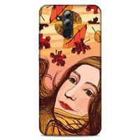 Lopard Huawei Mate 20 Lite Uyumlu Kılıf Sürreal Yüzler ♀ (9) Kılıf Baskılı