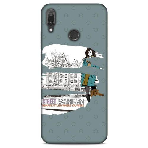Sokak Modası 93 Huawei Y9 2019 Kılıf Desenli Silikon