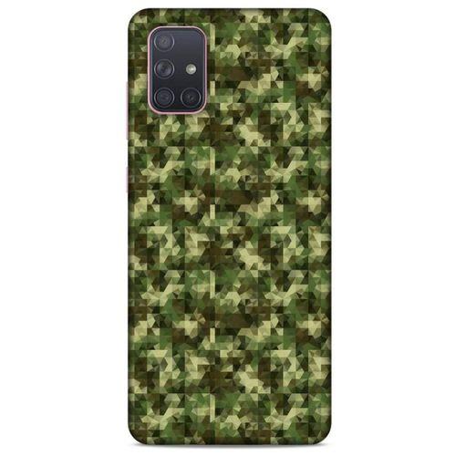 Kamuflaj 43 Samsung Galaxy A71 Kılıf Silikon Kapak