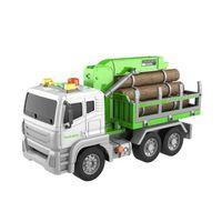 Eğitici Oyuncak WY821A WY840A 1 12 SÜRTMELİ SESLİ IŞIKLI SERVİS KAMYONU