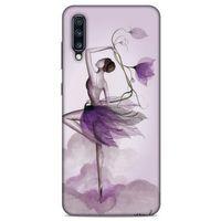 Y.Liva-2020 (Çiçekle Dans) Samsung Galaxy A70 Kılıf Silikon Kapak Desenli