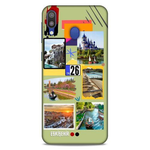 Lopard Samsung Galaxy M20 Uyumlu Kılıf Şehirli ※ (26) Eskişehir Tpu Silikon Kılıf