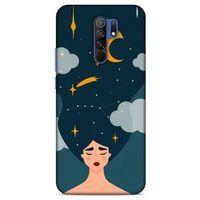 Xiaomi Redmi 9 Kılıf Depresyon (26) Tpu Silikon Kılıf Açık Kahverengi