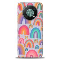 Huawei Nova Y90 Kılıf HD Baskılı Kılıf - Gökkuşakları + Tam Ekran Koruyucu