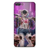 Huawei Psmart Uyumlu Kılıf Harley Quinn (35) Fit Design Kılıf Lavanta pembesi