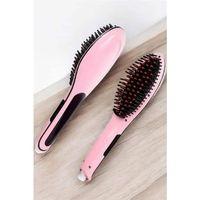 Fön Tarağı Saç Düzleştirici Sıkı Dişli Isı Ayarlı Elektriklenme Karşıtı