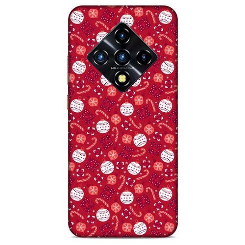 İnfinix Zero 8 Kılıf Yılbaşı Süsleri (48) Bumper Kılıf
