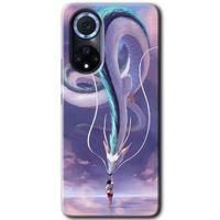 Huawei Nova 9 Kılıf HD Desen Baskılı Arka Kapak - Dragon Snake + Kırılmaz Cam