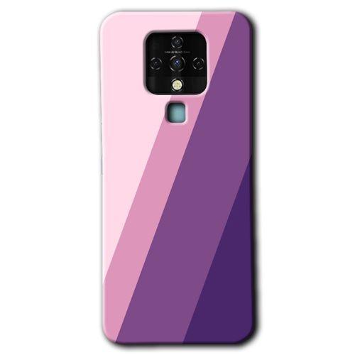 MRCİLETİSİM Tecno Camon 16 Kılıf HD Desen Baskılı Arka Kapak+Temperli Cam - Oblique