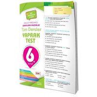 Element Tüm Dersler Yaprak Test 6.Sınıf