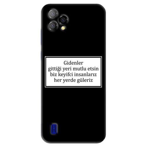 Reeder P13 Blue Plus 2022 Kılıf HD Yazı Baskılı Silikon Arka Kapak - Yazı 4