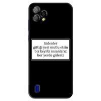 Reeder P13 Blue Plus 2022 Kılıf HD Yazı Baskılı Silikon Arka Kapak - Yazı 4