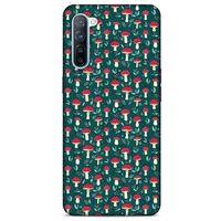 Frutix Mantar 02 Oppo Reno 3 Kılıf Desenli Silikon