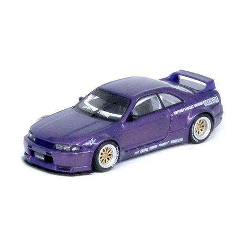 Eğitici Oyuncak  Inno 1/64 Nissan Skyline GT-R (R33) "PANDEM ROCKET BUNNY" Purple