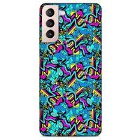 Lopard Samsung Galaxy S21 Plus Uyumlu Kılıf Graffitix (30) Silicone Case