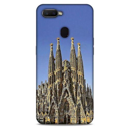 Oppo Ax7 Kılıf Dünya Mimarisi (36) Glitter Kılıf La Sagrada Familia