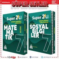 Örnek Akademi 7.Sınıf Süper İkili Matematik ve Sosyal Bilgiler Seti 2 Kitap