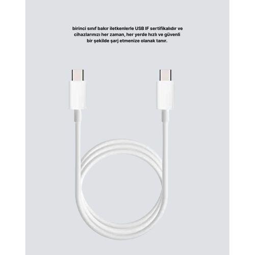 30w Hızlı Şarj Destekli 5.0a Type-c Kablo Veri Aktarım Özellikli