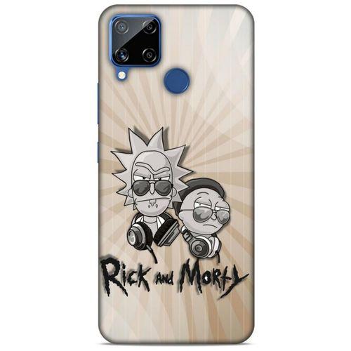 Realme C15 Uyumlu Kılıf Rick And Morty (16) Kalın Kılıf Jessica