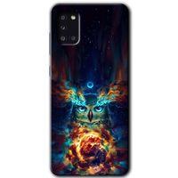 Samsung Galaxy A31 HD Baskılı Kılıf + 9D Tam Ekran Koruyucu - Ballı Baykuş