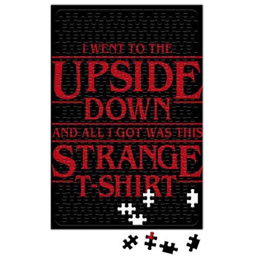 I Went to the Upside Down Stranger Things Puzzle