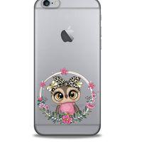 Zoologix (77) Apple Iphone 6S Şeffaf Kılıf Silikon Desenli