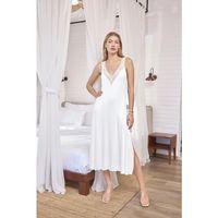 Göğüs Ve Sırt Dekolteli Dantelli Ve Yırtmaçlı Gecelik