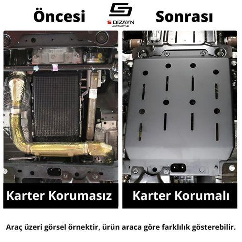 S-Dizayn Fiat Egea HB Çelik Karter Muhafaza Koruma 2015 Üzeri A+ Kalite
